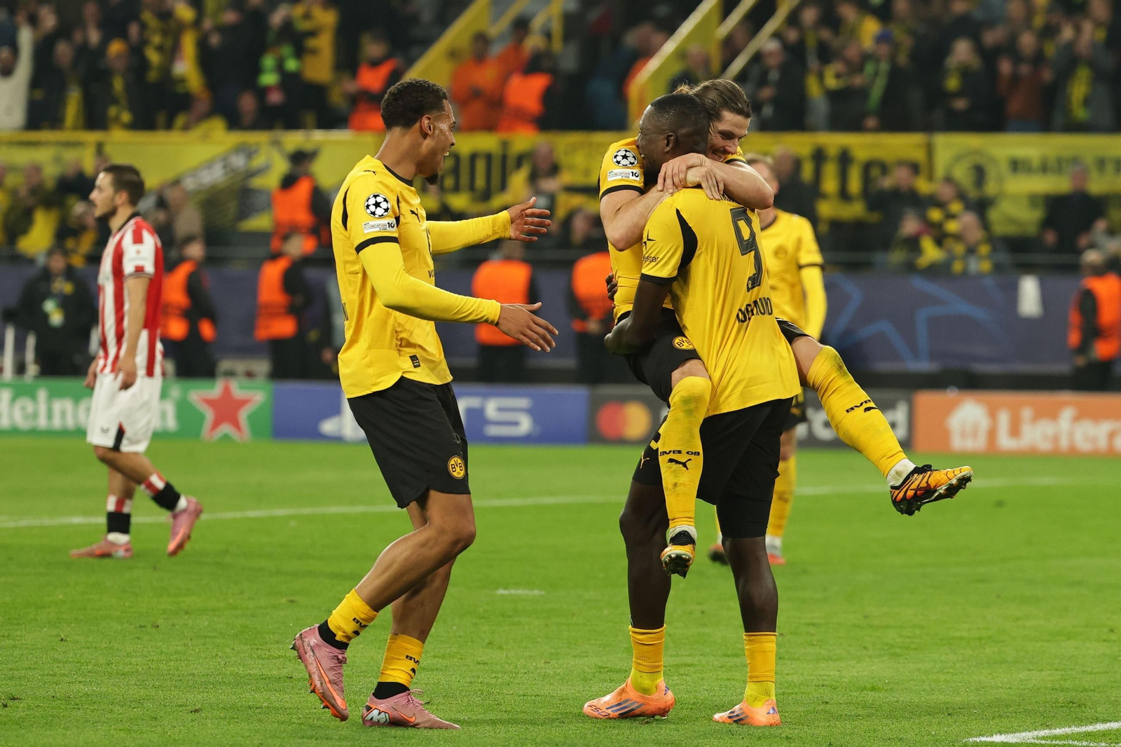 Las imágenes del Borussia Dortmund-Athletic Club