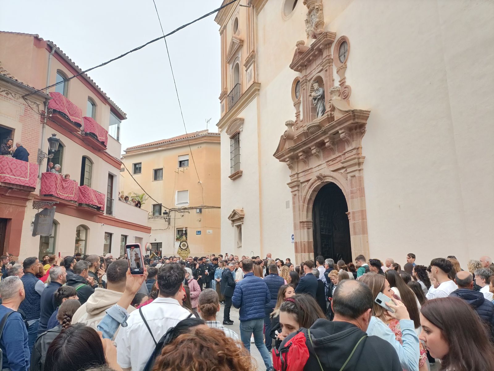Las imágenes de Salutación, una de las cofradías de Málaga que suspendió su salida el Domingo de Ramos
