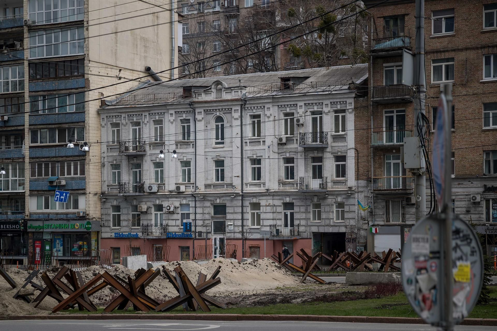 Barricadas en Kiev.