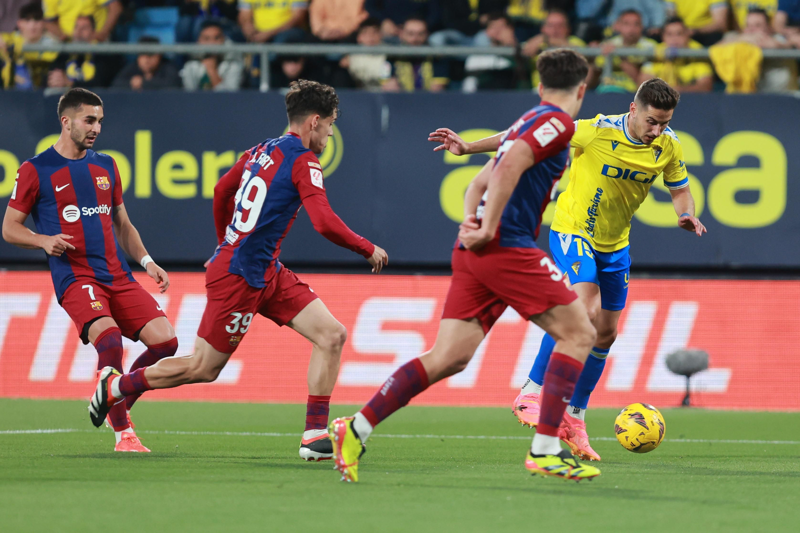 Las mejores imágenes del partido Cádiz Cf -Barcelona