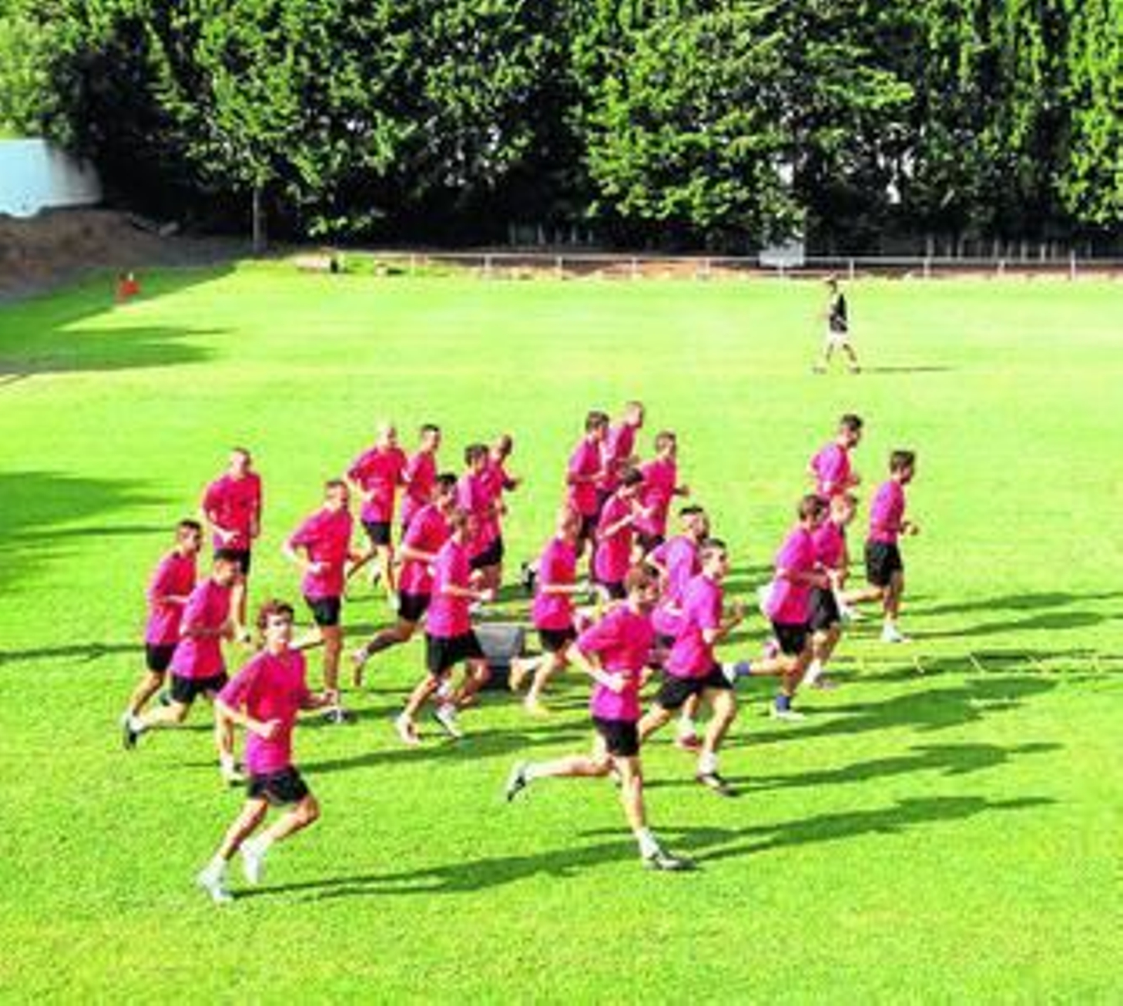 La Balona entrenándose en Guadiaro.