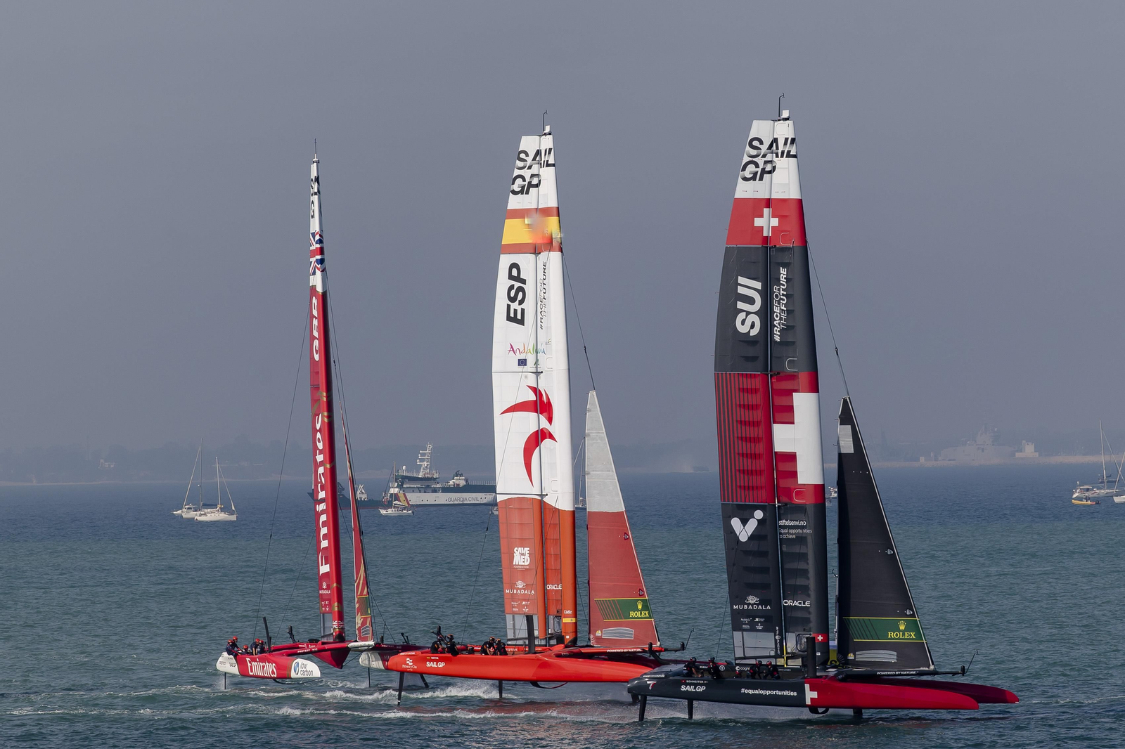 SAILGP LLENA LAS CALLES DE CÁDIZ DE VISITANTES