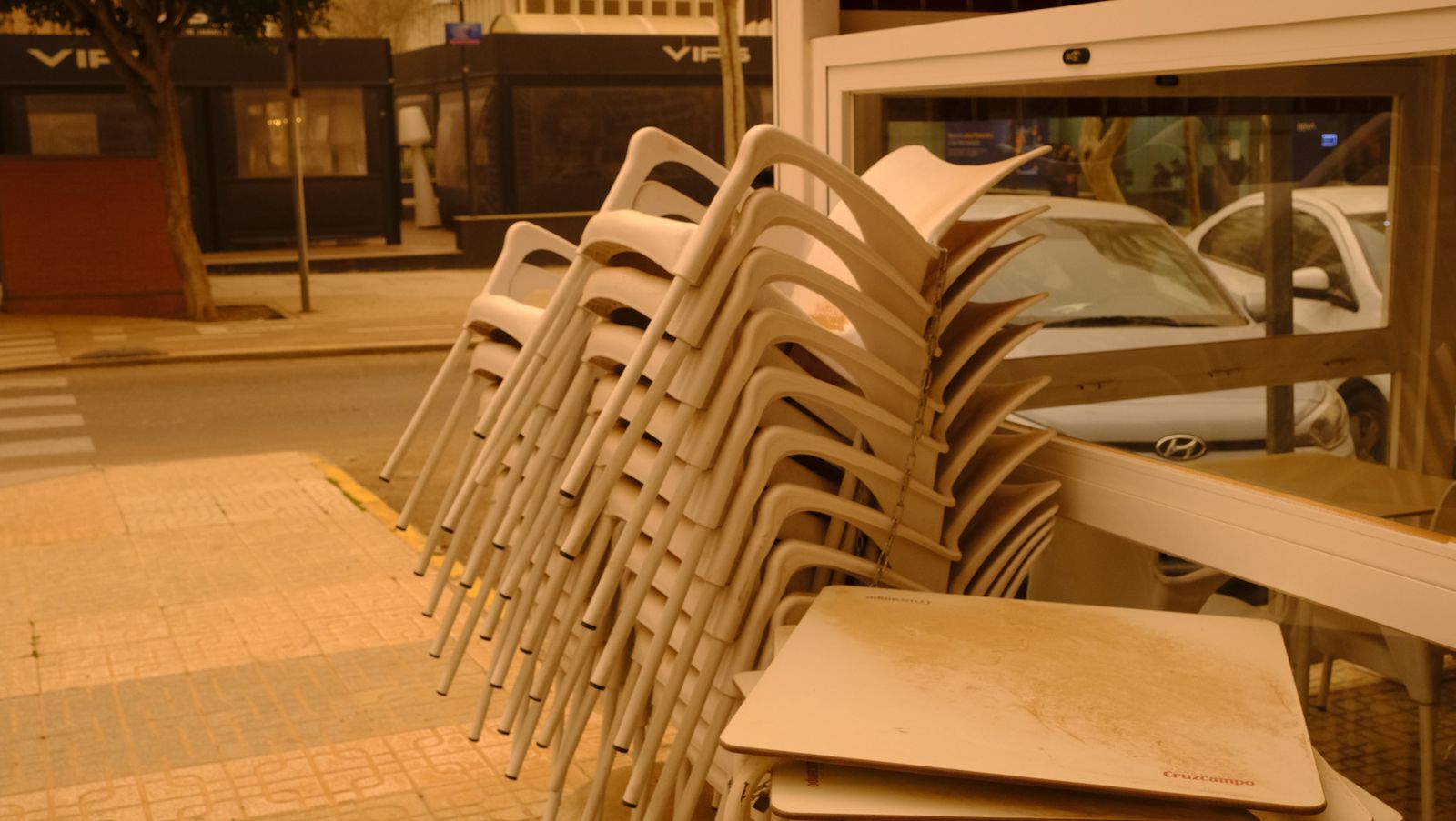 Fotogalería de la tormenta de arena y polvo en Almería