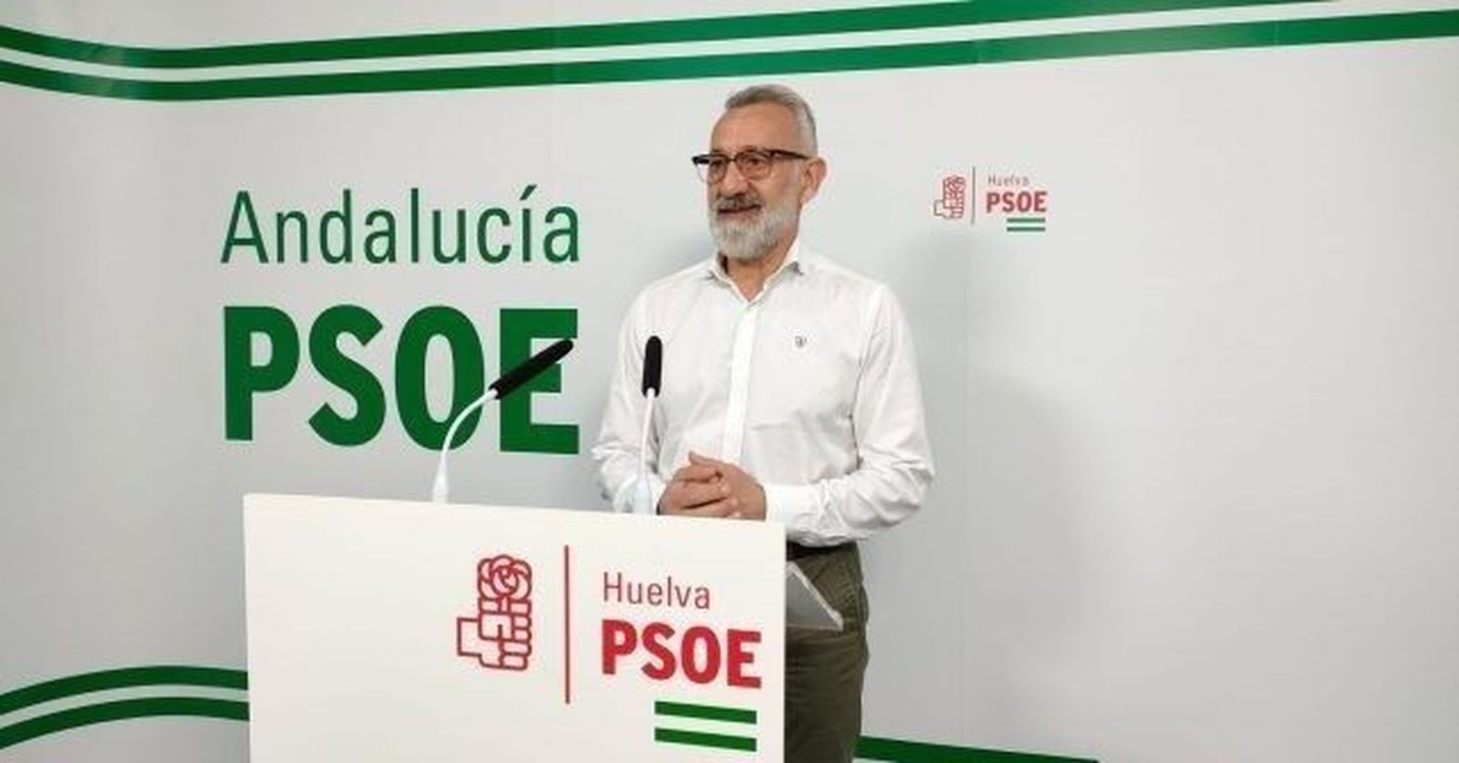 El alcalde de Bonares, Juan Antonio García.