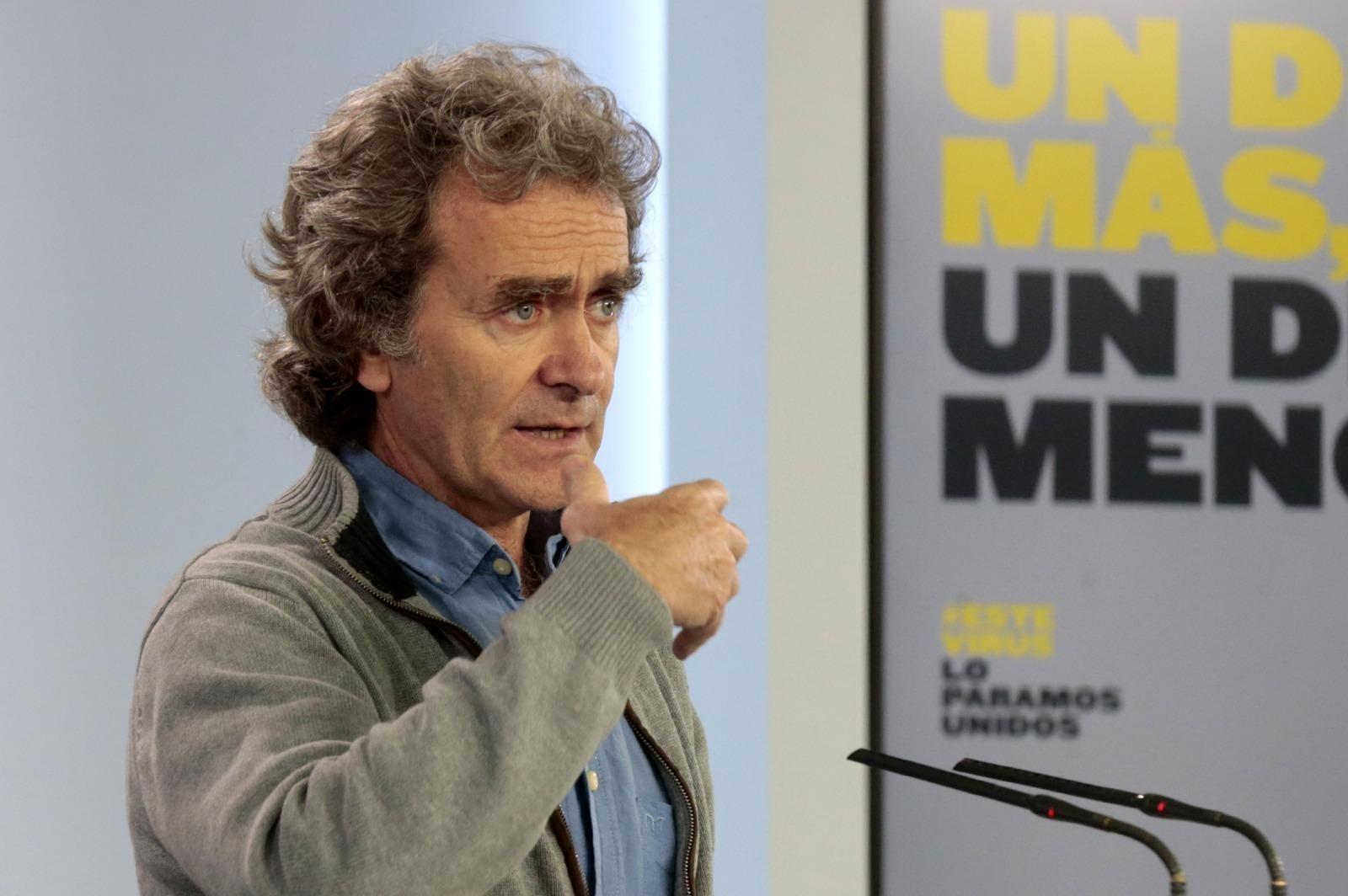 El director del Centro de Coordinación de Emergencias del Ministerio de Sanidad, Fernando Simón.