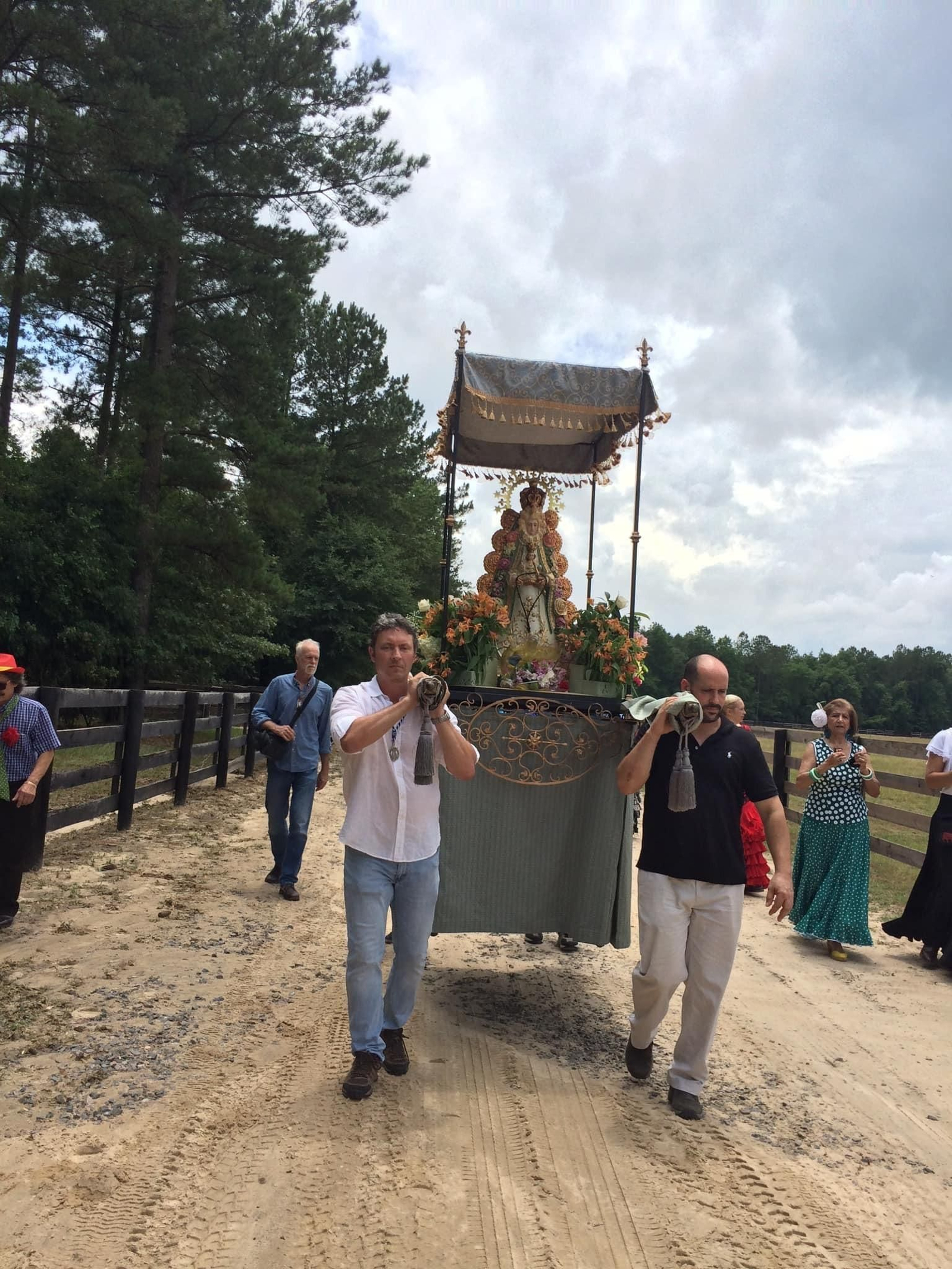Así es la Romería del Rocío que se celebra en Estados Unidos