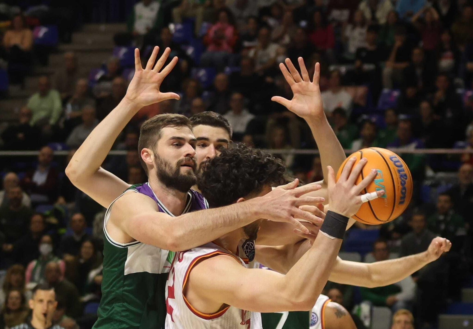 Las fotos del Unicaja-Galatasaray