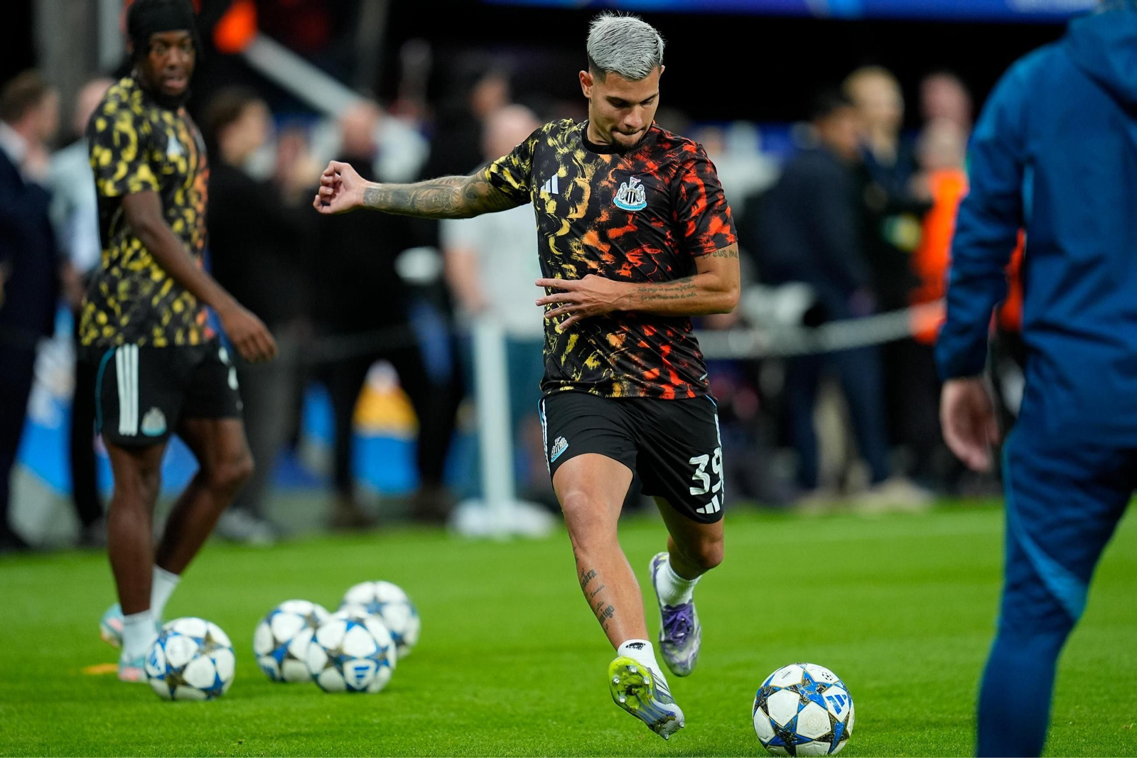 Las fotos del Newcastle-Barcelona