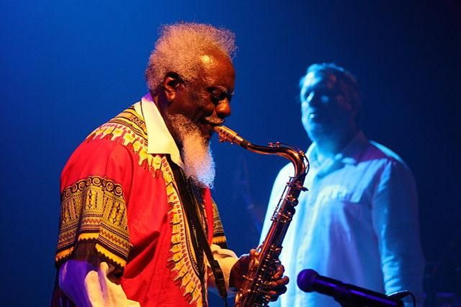 El músico estadounidense Pharoah Sanders (1940-2022).