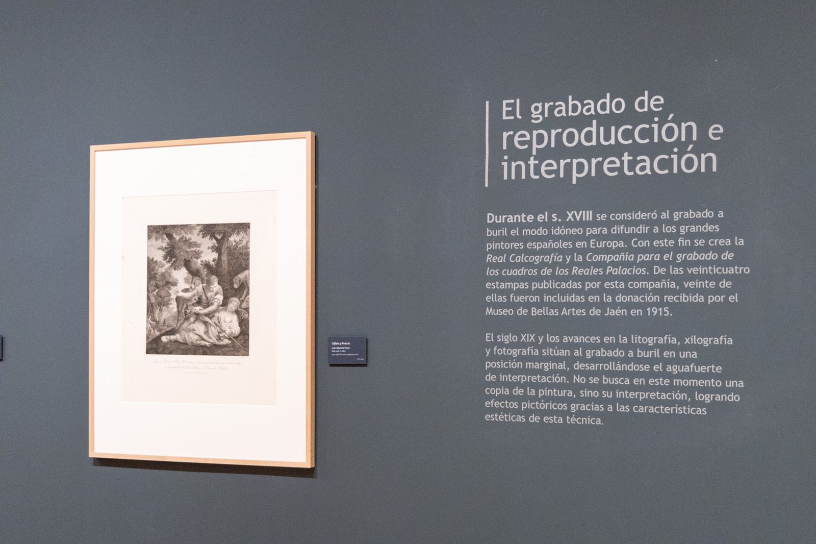 Inauguración de la nueva sala de exposiciones permanentes del Museo de Jaén con la colección de arte gráfico