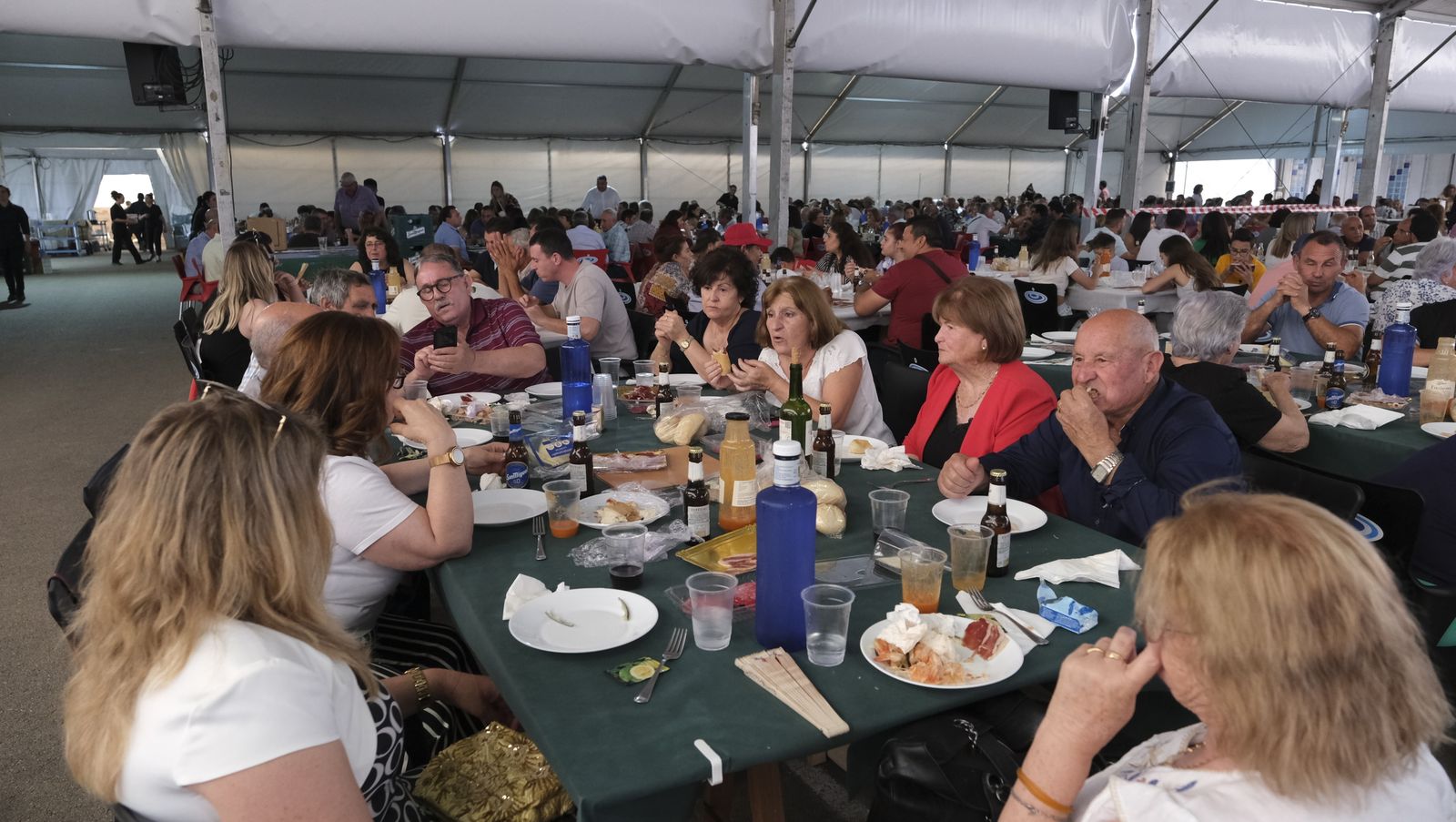 Imágenes de la comida anual de la CUCN, en Níjar