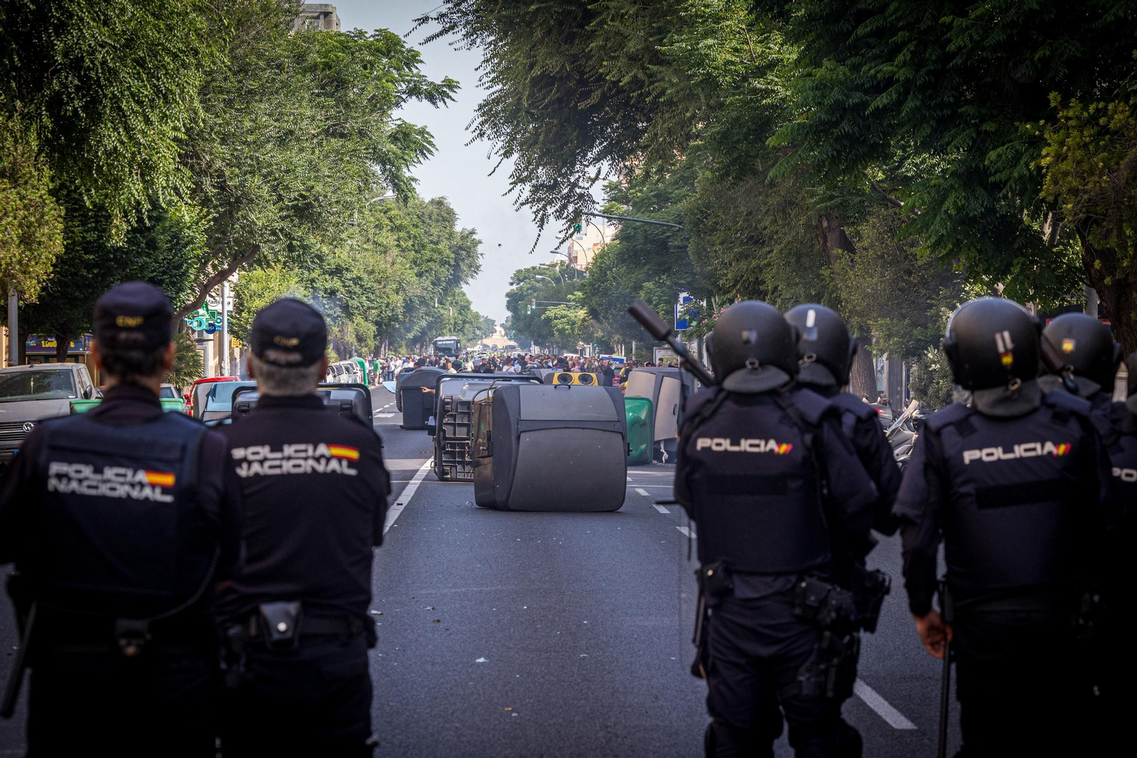 Imágenes del primer día de huelga de los trabajadores del sector del metal en Cádiz Imágenes del primer día de huelga de los trabajadores del sector del metal en Cádiz