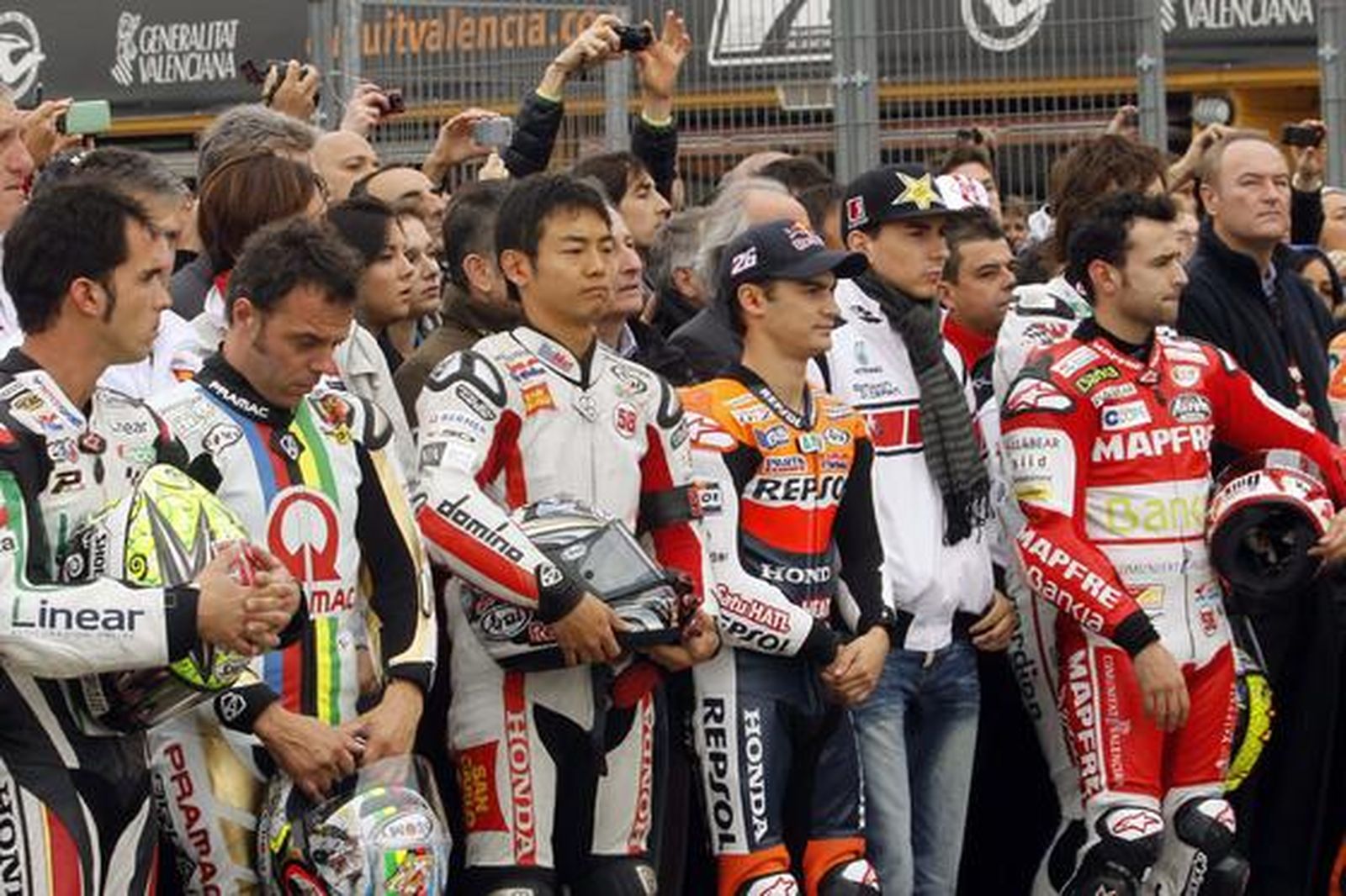 Homenaje a Simoncelli

Foto: EFE