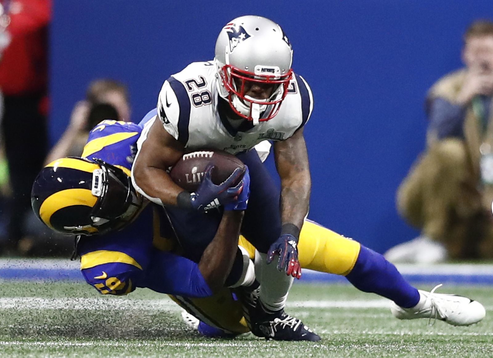 Las imágenes de la final de la Super Bowl