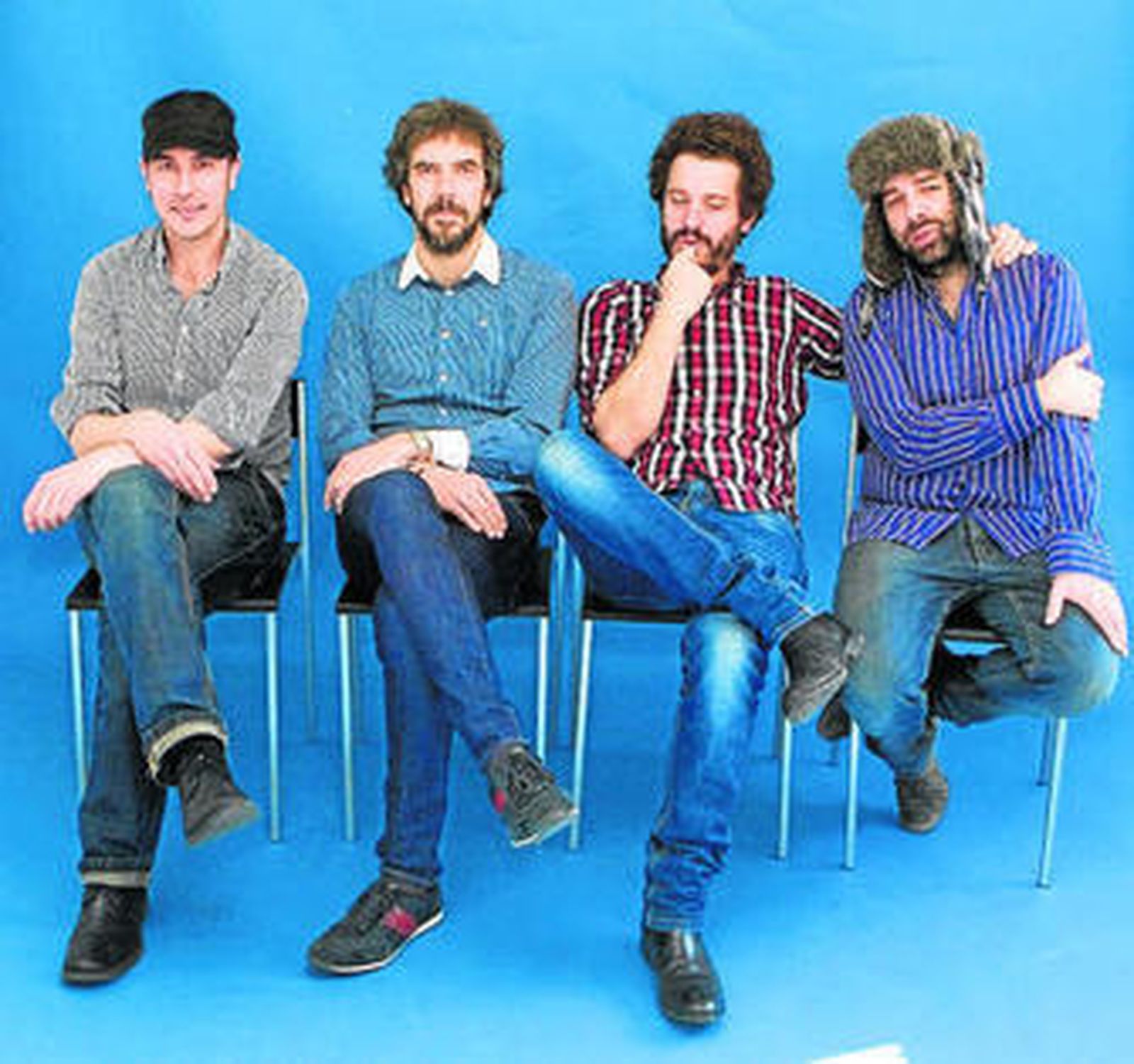 Niños Mutantes, en una pose formal.