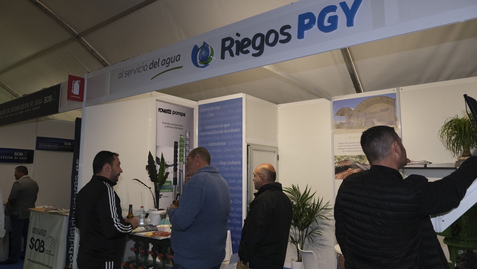 Imágenes del primer día de Expolevante Níjar.