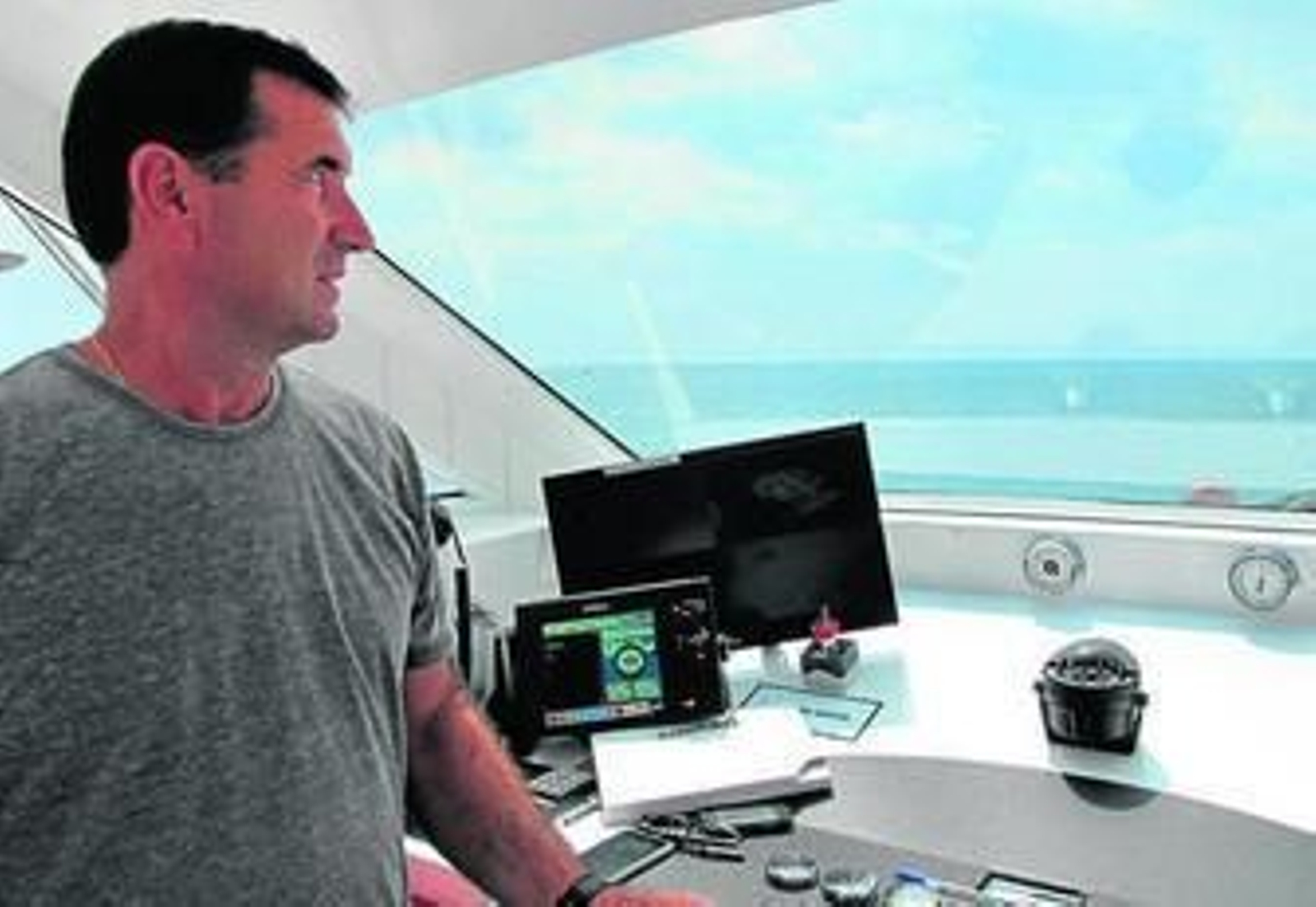 Primera singladura oficial del 'Sea Dream', catamarán para recreo y ocio