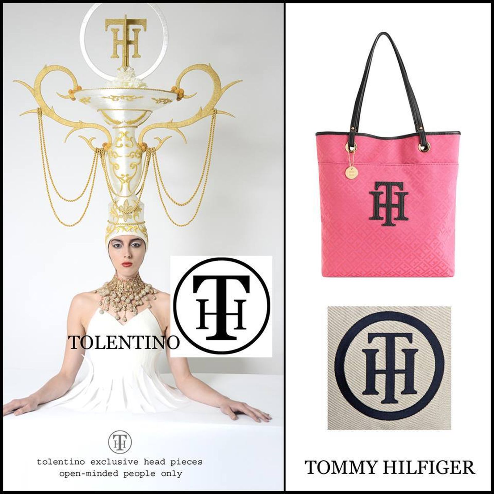 Montaje que compara ambos logos.