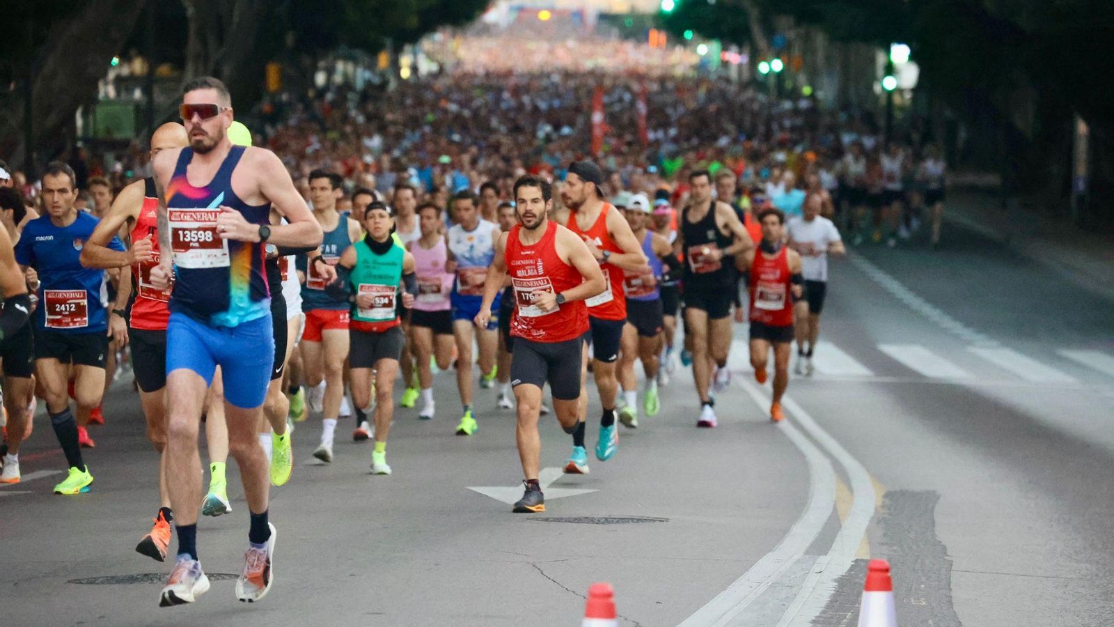 Las mejores fotos de la Maratón de Málaga 2024