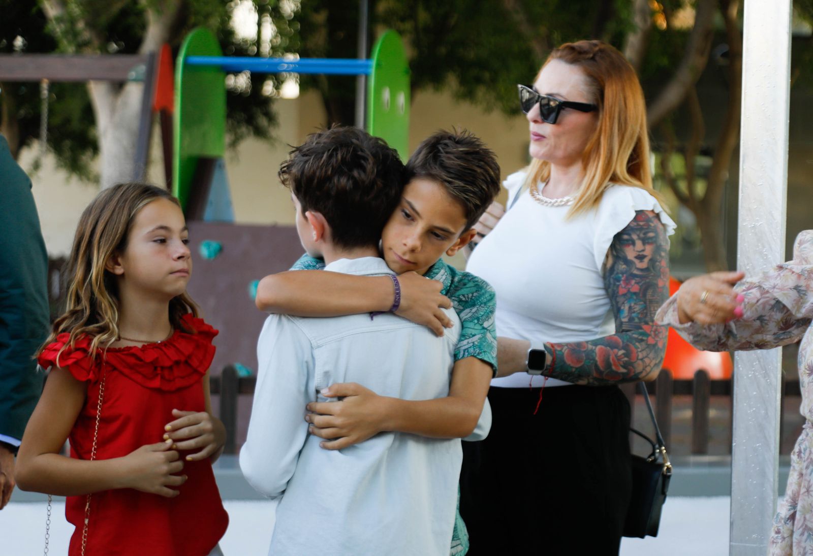 Inauguración de la plaza dedicada al Policía Local Paco Carretero Escribano