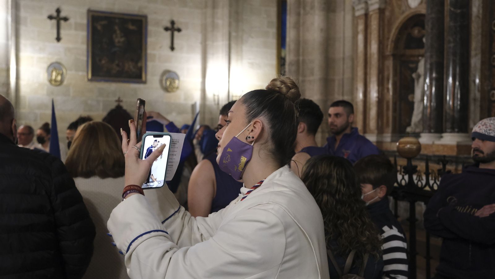 Procesión de Prendimiento en Almería, en imágenes