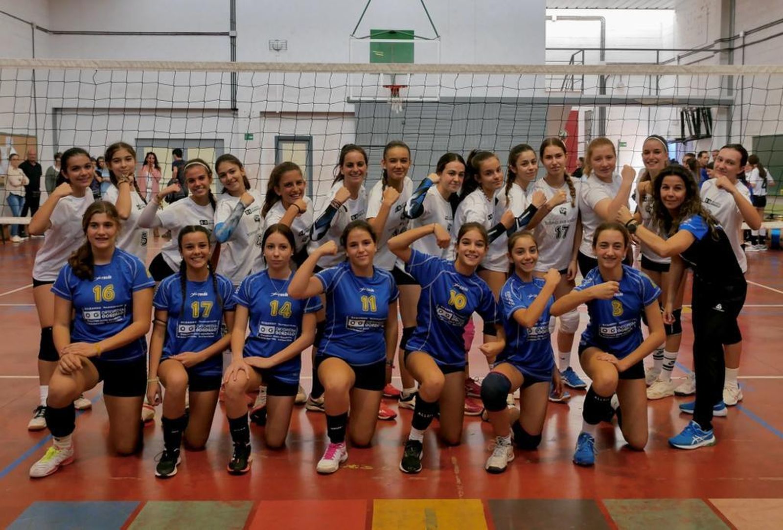 Equipos infantil A y cadete del Estuaria.