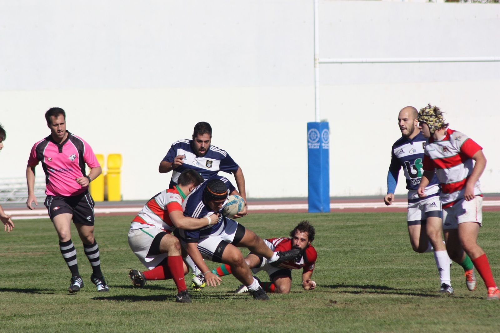 Jugada de un partido anterior del Bifesa Tartessos