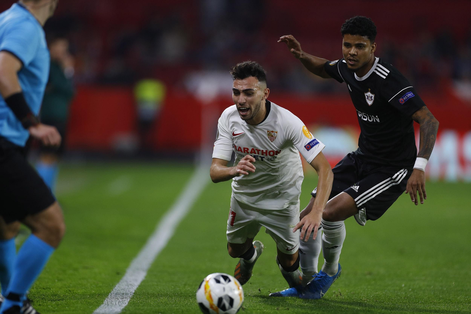 La imágenes del Sevilla fc-Qarabag Fk