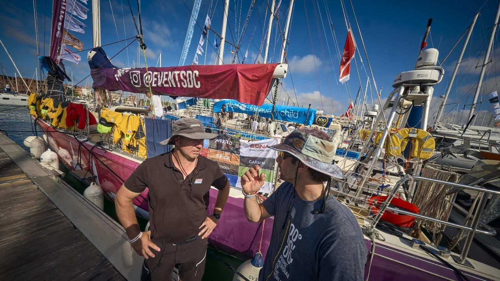 La Clipper Race llega a Puerto Sherry