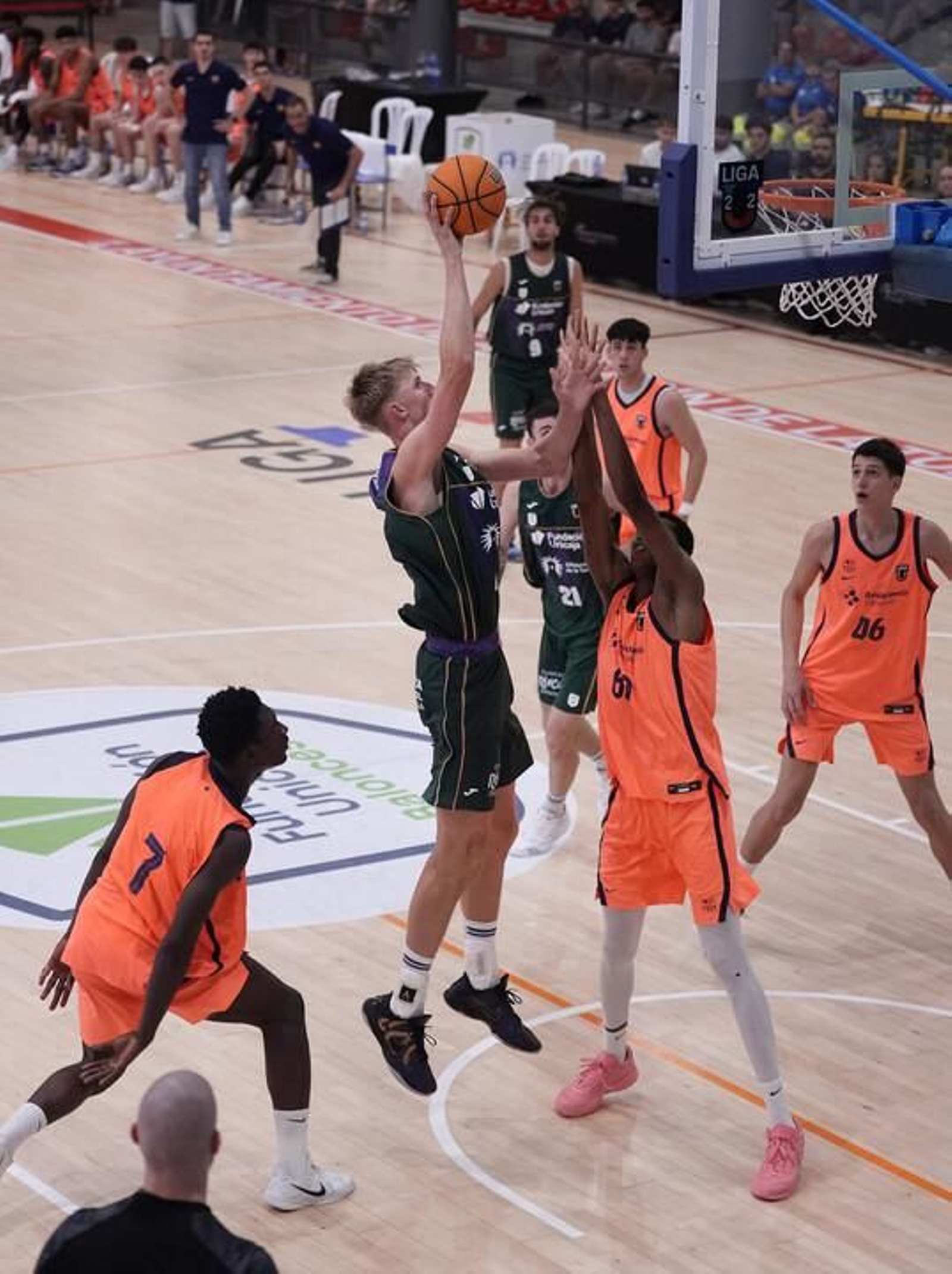 Liga U 22: El Unicaja plantó cara al Barça de Dabone hasta el final (70-87)