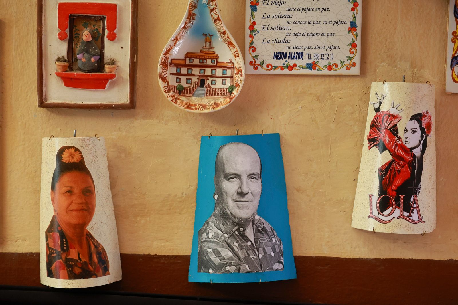 Los corralones de El Perchel y La Trinidad de Málaga, en fotografías