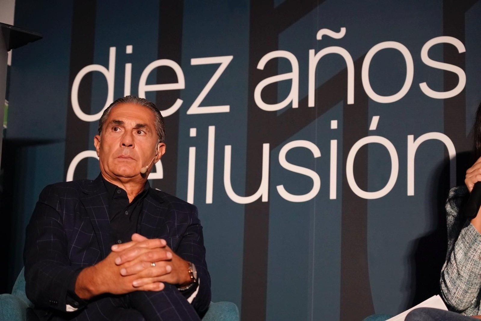 Sergio Scariolo, durante la charla de Fundación Unicaja. Sergio Scariolo, durante la charla de Fundación Unicaja.