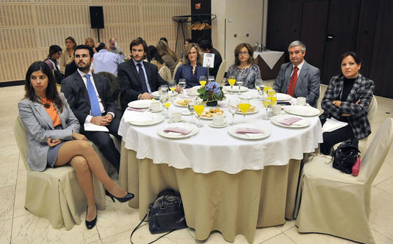 Marta González, Pablo Morillo, Diego Ortiz, Vanessa Moreno, Rosario Delgado, Casimiro Fernández y Alicia Martos. 

Foto: Juan Carlos Vázquez