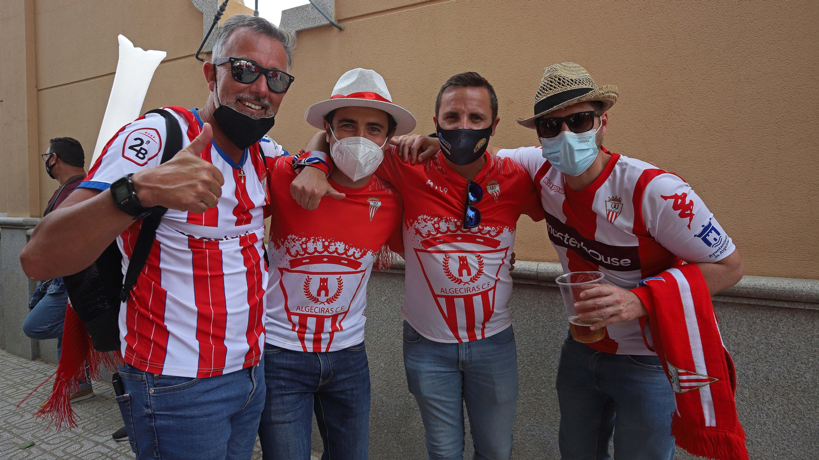 Fotos de la afición del Algeciras CF