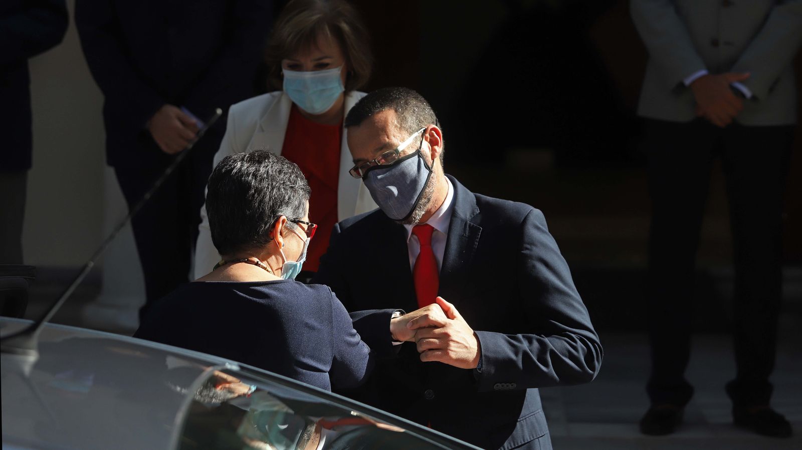 Visita de Arancha González Laya a La Línea y la Verja de Gibraltar