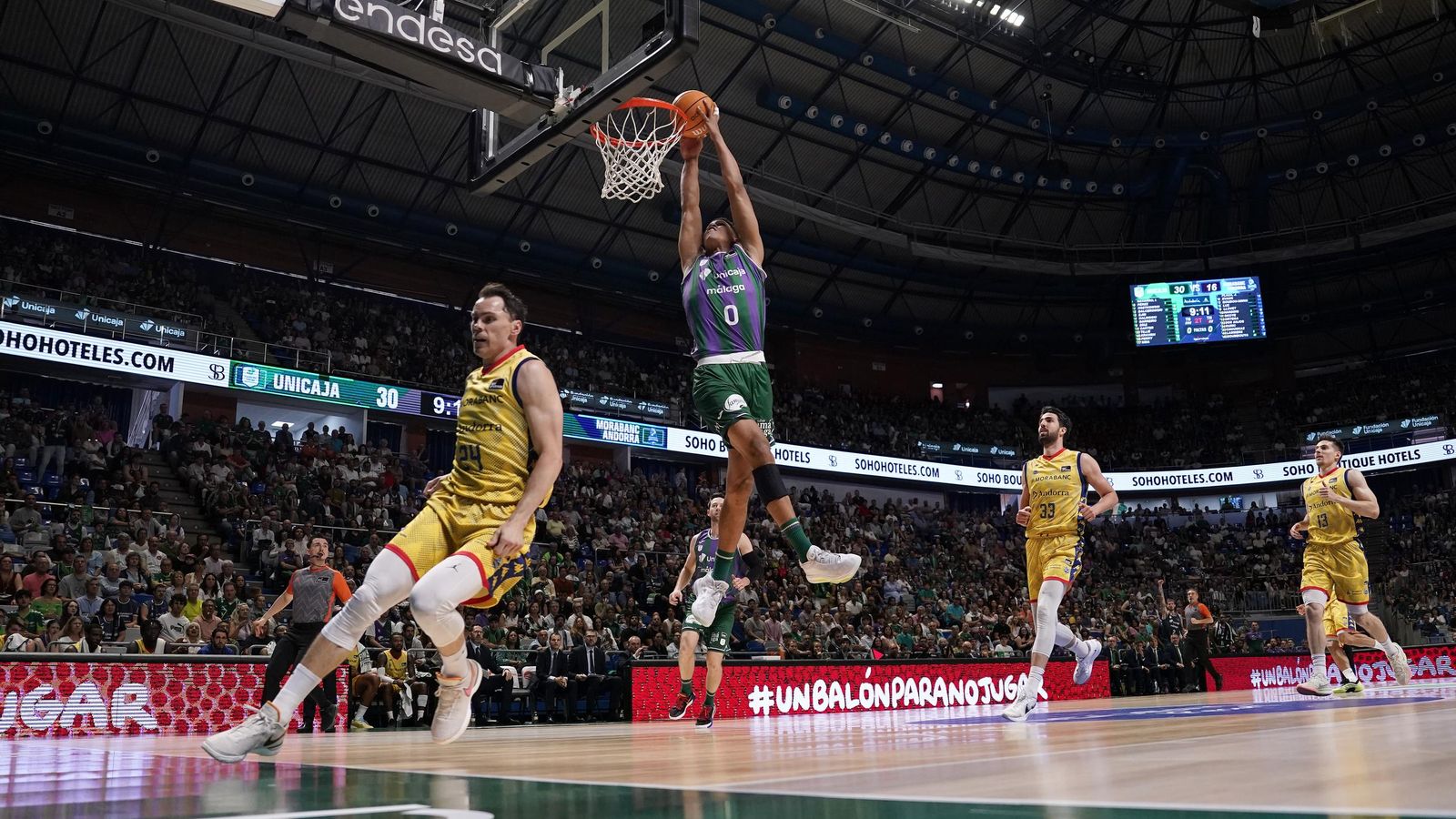El Unicaja-MoraBanc Andorra, en fotos