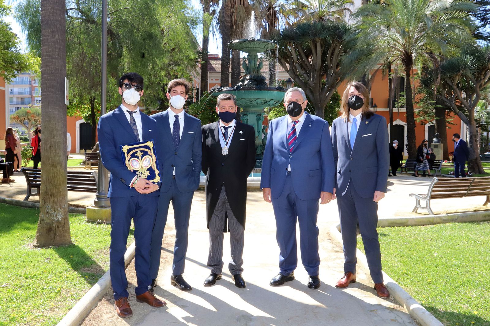 Imágenes del Pregón de la Semana Santa de Huelva 2021 de Eduardo Sugrañes