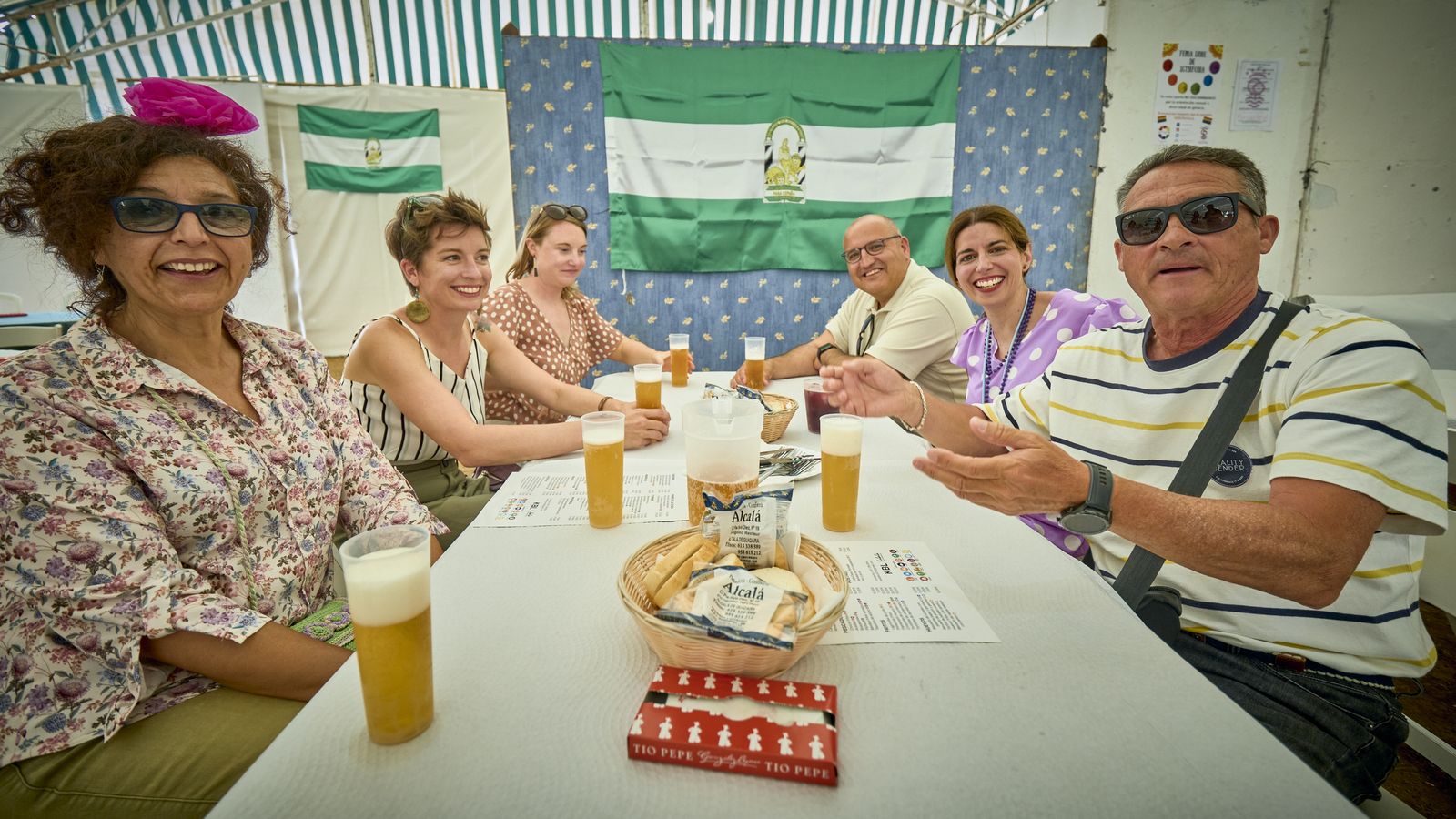 Imagen del primer día de la Feria de Puerto Real 2022