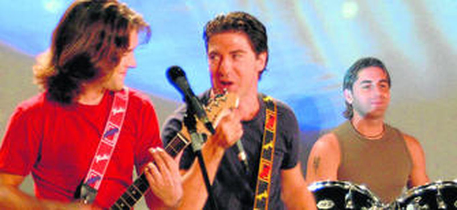 Los Cucas, durante unas de sus actuaciones.