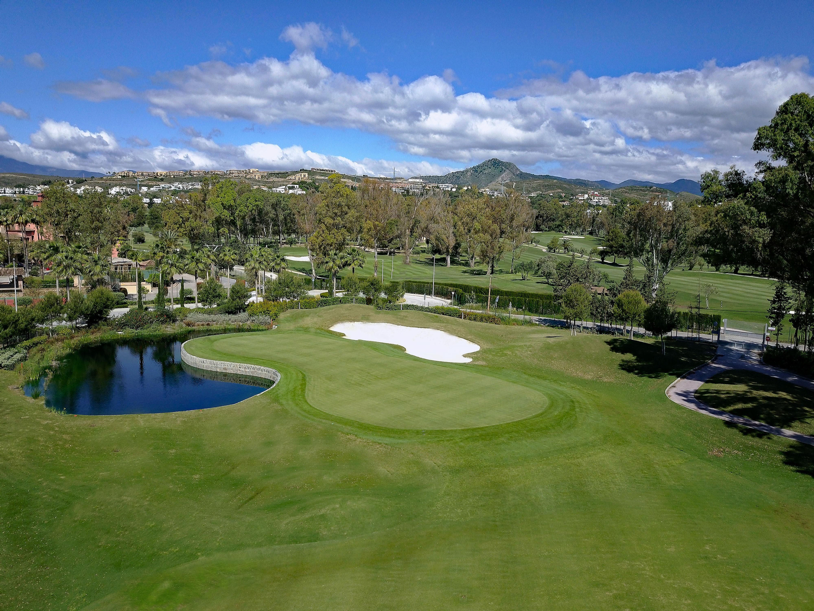 El campo Atalaya golf, localizado en Estepona. El campo Atalaya golf, localizado en Estepona.