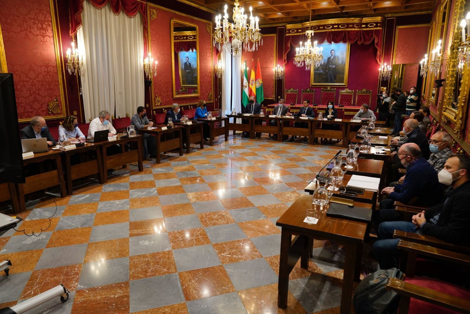 Imagen de la última Mesa del Ferrocarril.