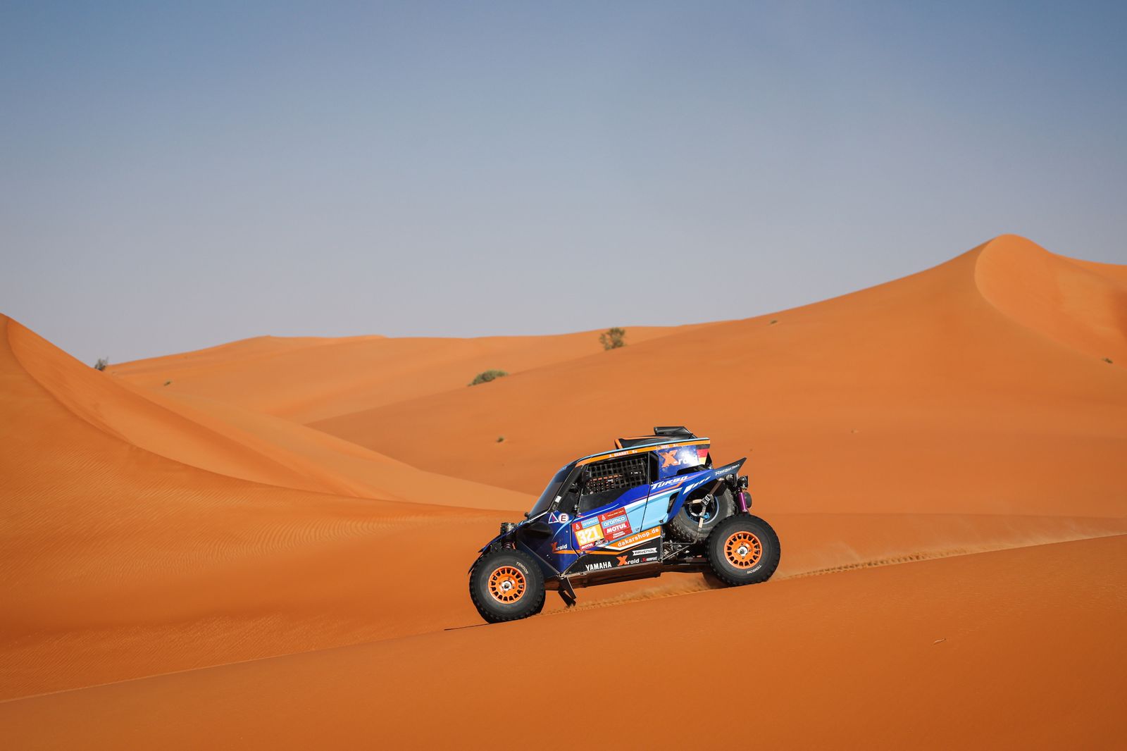 Las espectaculares imágenes del Dakar por las dunas