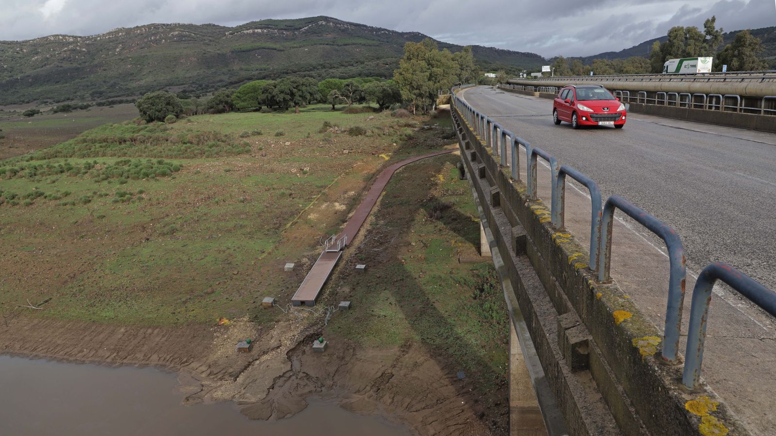 Fotos del pantano de Charco Redondo en Los Barrios