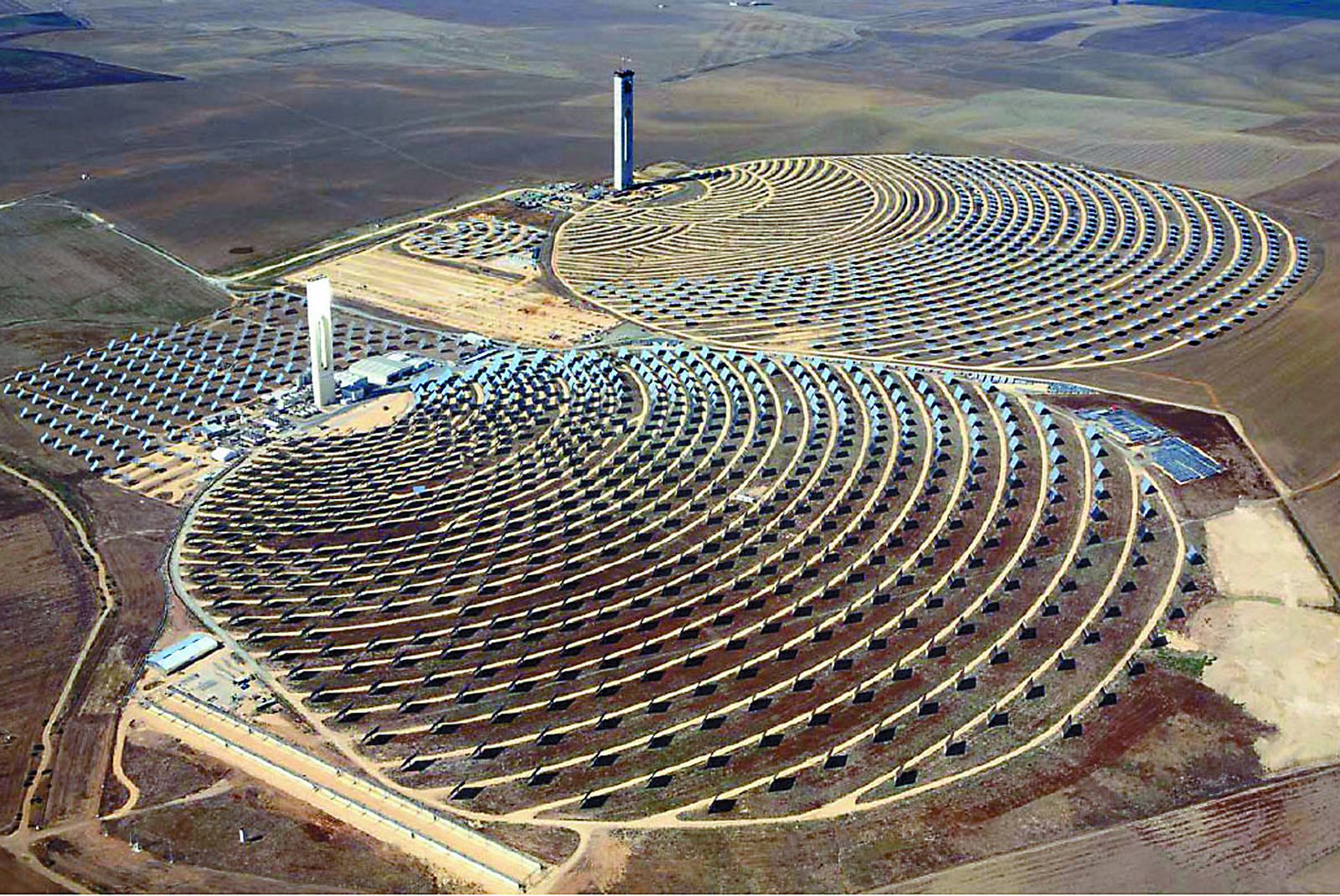 Plantas termosolares en la provincia de Sevilla