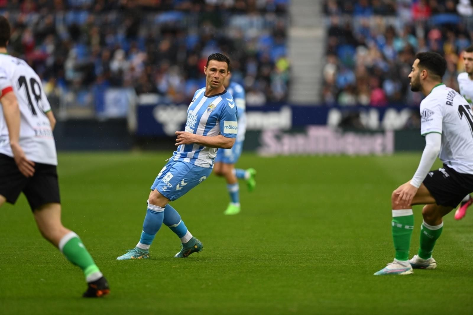 El Málaga CF-Racing, en fotos