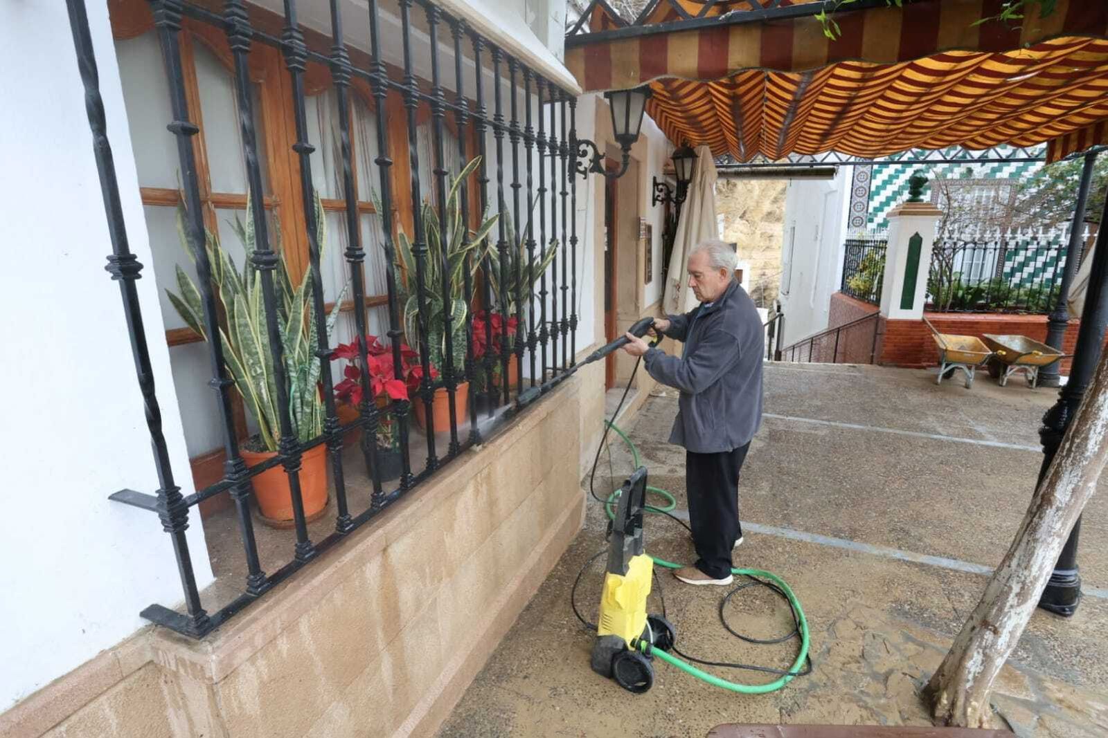 Los destrozos en Setenil tras la riada, en imágenes