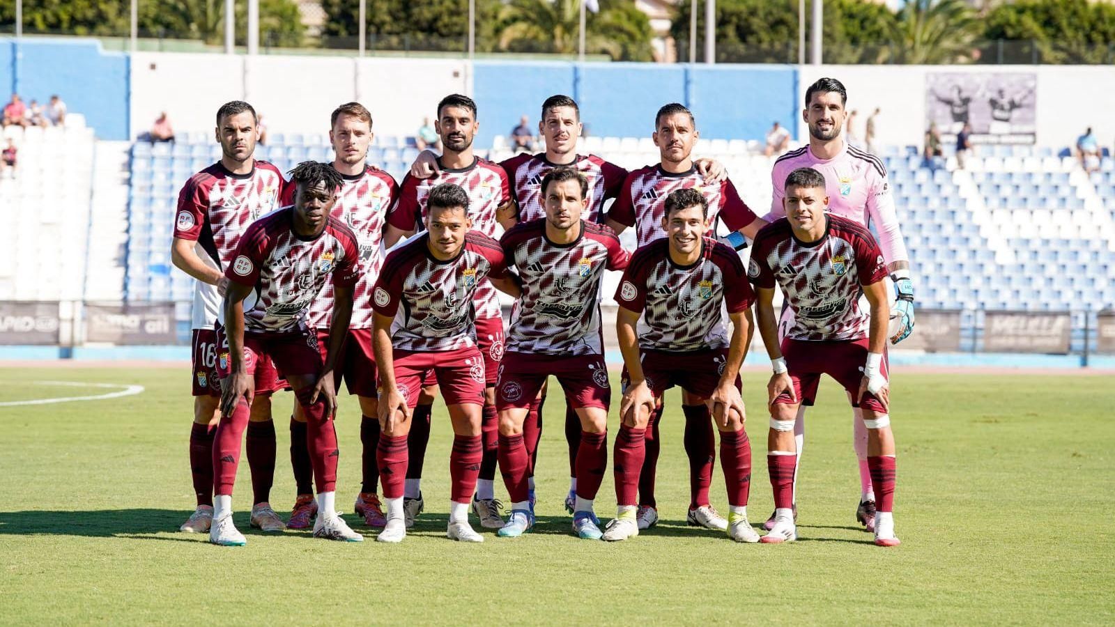 Once que ha presentado el Xerez CD en el Álvarez Claro ante el Melilla.