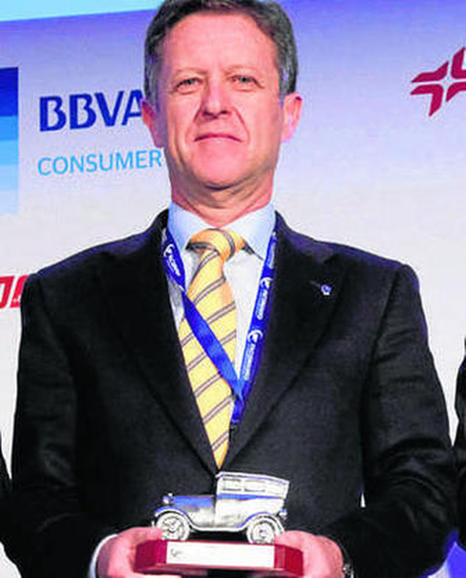 Francisco Galnares recogió el premio.