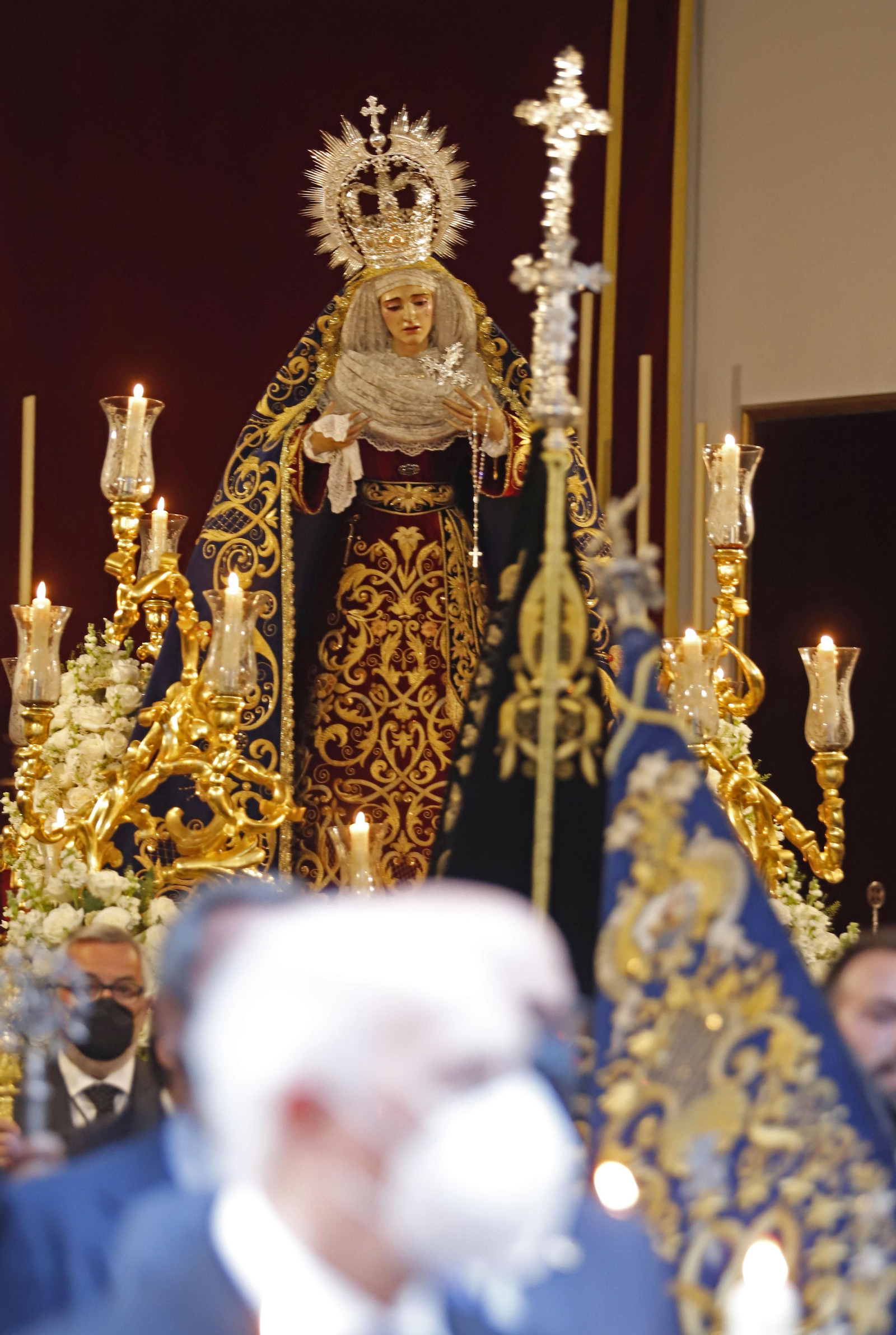Imágenes del traslado de María Santísima de la Concepción a la Iglesia Conventual de Santa María de Gracia