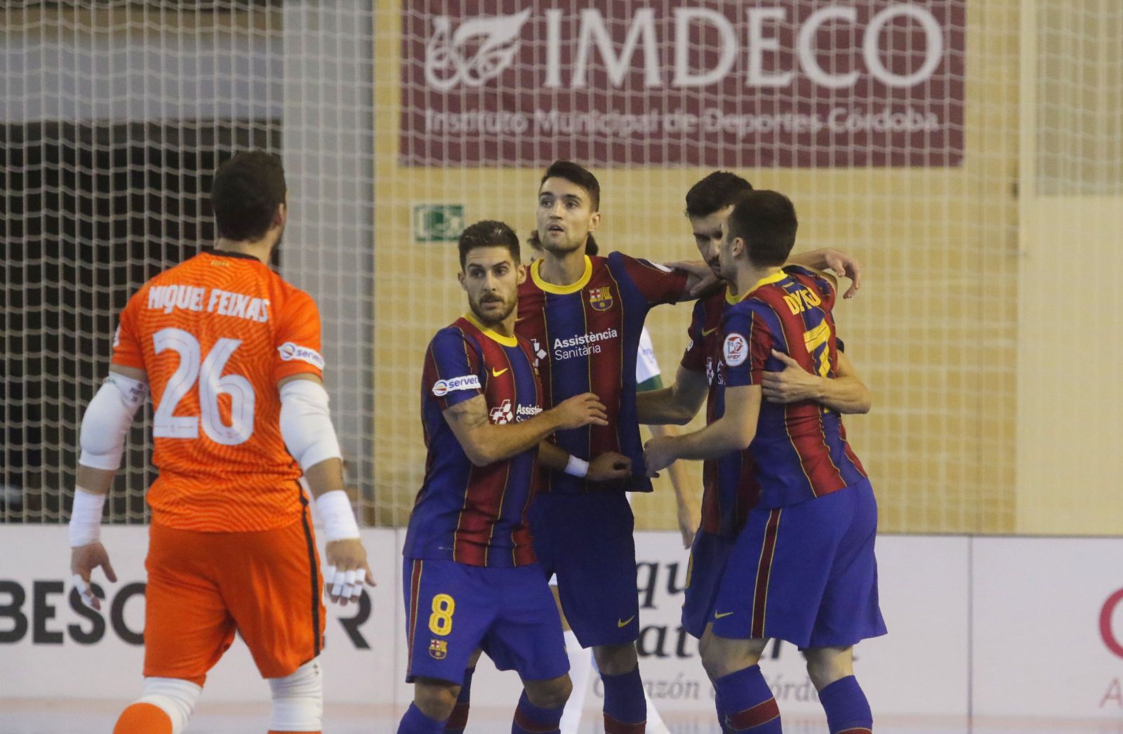 Las fotos de la hazaña: la victoria del Córdoba Futsal ante el Barça